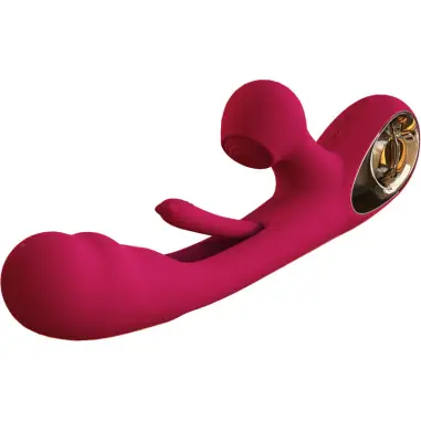 ARMONY - IMPACT SWING VIBRADOR & ESTIMULADOR DUAL MODELO 2 BURDEOS Vibradores
