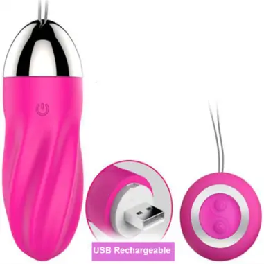ARMONY - SWEETY HUEVO VIBRADOR ESPIRAL CONTROL REMOTO ROSA Huevos vibradores