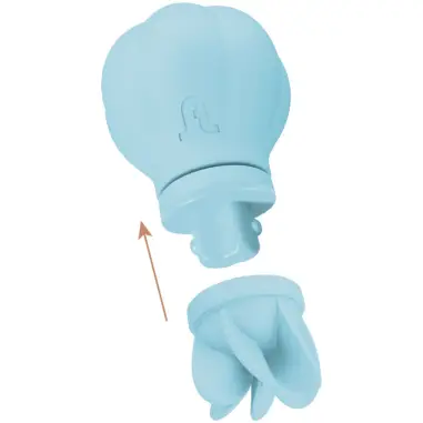 ADRIEN LASTIC - CARESS ESTIMULADOR CLITORIS AZUL Para Clítoris