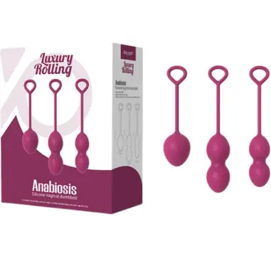 ARMONY - ANABIOSIS PESAS VAGINALES 3 NIVELES BUGAMBILLA Bolas Silicona