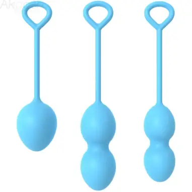 ARMONY - ANABIOSIS PESAS VAGINALES 3 NIVELES AZUL Bolas Silicona