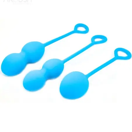 ARMONY - ANABIOSIS PESAS VAGINALES 3 NIVELES AZUL Bolas Silicona