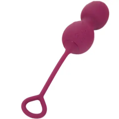ARMONY - BLOSSOMS PESAS VAGINALES VIBRADOR CONTROL REMOTO 10 VIBRACIONES ROJO OSCURO Vibradores control remoto