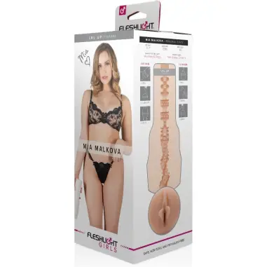 FLESHLIGHT GIRLS - MIA MALKOVA VAGINA LVL UP Vaginas Actrices Porno