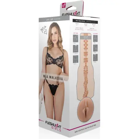 FLESHLIGHT GIRLS - MIA MALKOVA VAGINA LVL UP Vaginas Actrices Porno