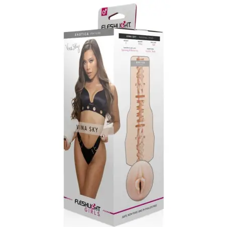 FLESHLIGHT GIRLS - VINA SKY EXOTICA TEXTURE VAGINA Vaginas Actrices Porno