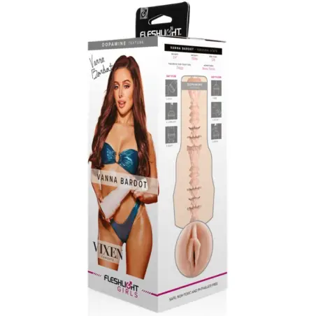 FLESHLIGHT GIRLS - VANNA BARDOT VAGINA Vaginas Actrices Porno