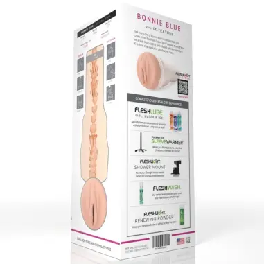 FLESHLIGHT GIRLS - BONNIE BLUE CON TEXTURA 1K VAGINA Vaginas Actrices Porno