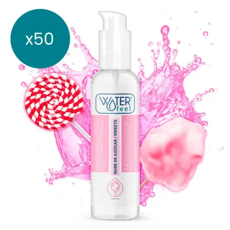 WATERFEEL - LUBRICANTE NUBE DE AZÚCAR 175 ML PACK 50 UDS Kits Lubricantes