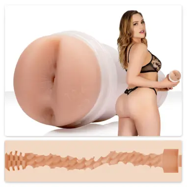 FLESHLIGHT - MIA MALKOVA BOSS LEVEL + UNIVERSAL LAUNCH + LUBRICANTE AQUA QUALITY 50 ML Masturbador Ano Actores Porno