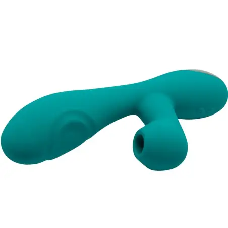 ALIVE - CARIBBEAN SHINE VIBRADOR & SUCCIONADOR AZUL Vibradores Rabbit