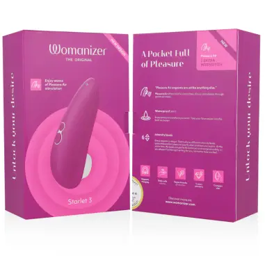Starlet 3 Estimulador Clítoris Violeta - 6 Modos | Womanizer