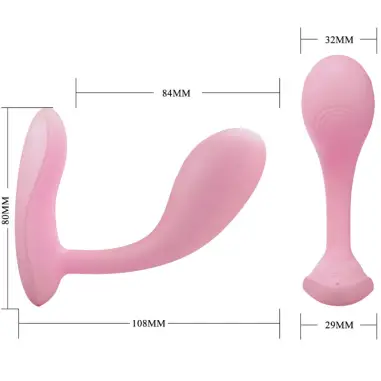 Baird G-Spot 12 Vibraciones Recargable Rosa APP - 12 Modos