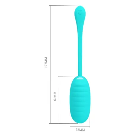 Kirk Huevo Vibrador Recargable Verde Claro | Pretty Love