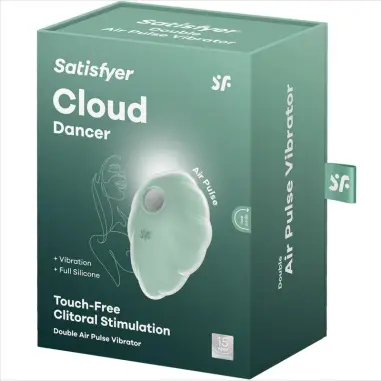 Cloud Dancer Verde Vibrador Air Pulse | Satisfyer