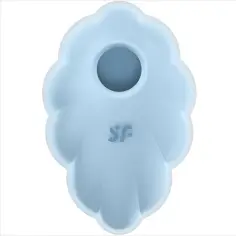 SATISFYER - CLOUD DANCER AZUL VIBRADOR AIR PULSE 2