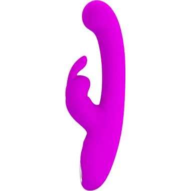 Lamar Vibrador Rabbit & Punto G Violeta | Pretty Love