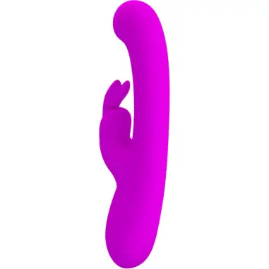 Lamar Vibrador Rabbit & Punto G Violeta | Pretty Love