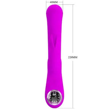 Lamar Vibrador Rabbit & Punto G Violeta | Pretty Love