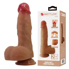 PRETTY LOVE - DUVALL DILDO REALÍSTICO CON VENTOSA 19.3 CM -Ø- 4.5 CM 2