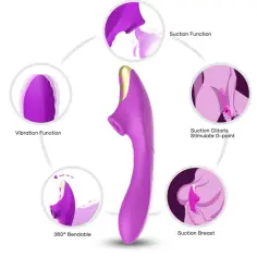 ARMONY - DUDU SUCCIONADOR CLÍTORIS VIOLETA 2