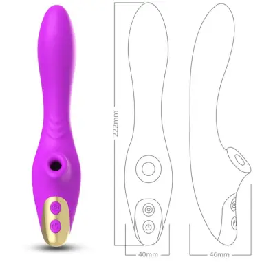 Dudu Succionador Clítoris Violeta - 9 Modos | Armony
