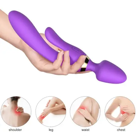Masajeador & Vibrador Rabbit Violeta - 9 Modos | Armony