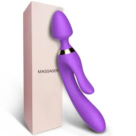 Masajeador & Vibrador Rabbit Violeta - 9 Modos | Armony