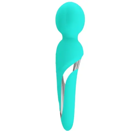Walter Vibrador Wand Verde Agua - 7 Funciones | Pretty Love