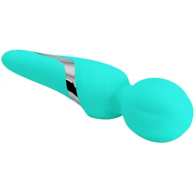 Walter Vibrador Wand Verde Agua - 7 Funciones | Pretty Love
