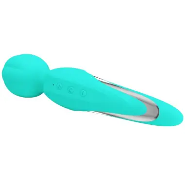 Walter Vibrador Wand Verde Agua - 7 Funciones | Pretty Love