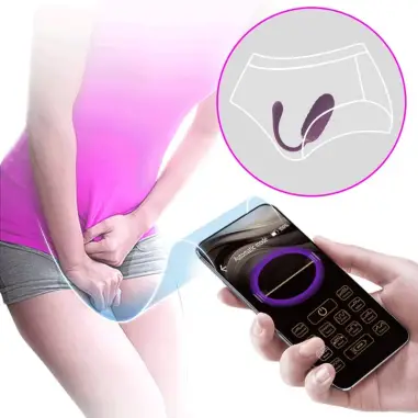 Casper Huevo Vibrador Recargable Morado | Pretty Love