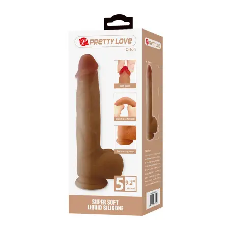 Orton Dildo Realístico con Ventosa 23.5 cm -Ø- 4.9 cm