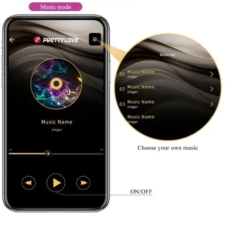 Catalina Vibrador APP Control Remoto Lila | Pretty Love