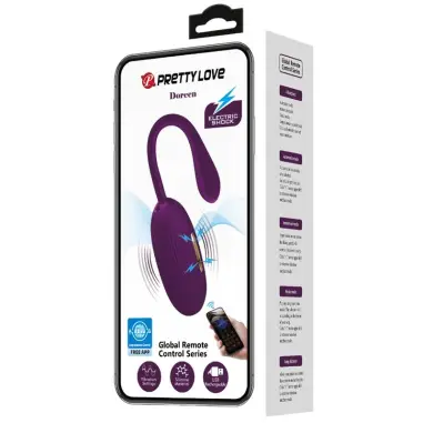 Doreen Huevo Vibrador Recargable Lila | Pretty Love