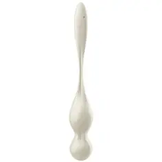 SATISFYER - LOVE BIRDS BOLAS KEGEL VIBRADORAS BLANCO 2
