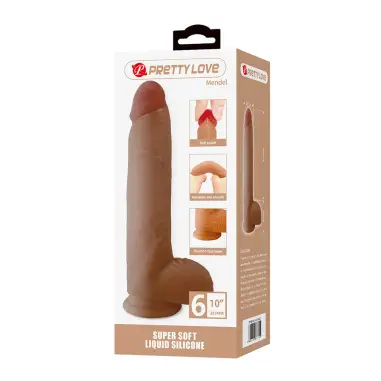 Mendel Dildo Realístico con Ventosa 25.5 cm -Ø- 5.6 cm