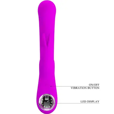 Skylar Vibrador Estimulador Púrpura | Pretty Love
