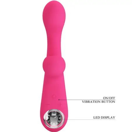 Skylar Vibrador Estimulador Rosa - Recargable | Pretty Love