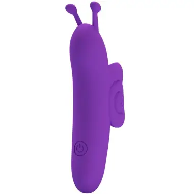 Snail Poderoso Estimulador de Dedo Morado | Pretty Love