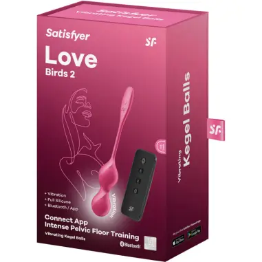 Love Birds 2 Bolas Kegel Vibradoras + APP Gratuita