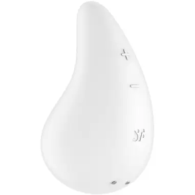 Dew Drop Vibrador Lay-On Blanco - 12 Modos | Satisfyer