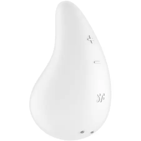 Dew Drop Vibrador Lay-On Blanco - 12 Modos | Satisfyer