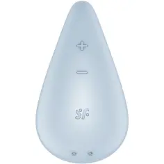 SATISFYER - DEW DROP VIBRADOR LAY-ON AZUL 2