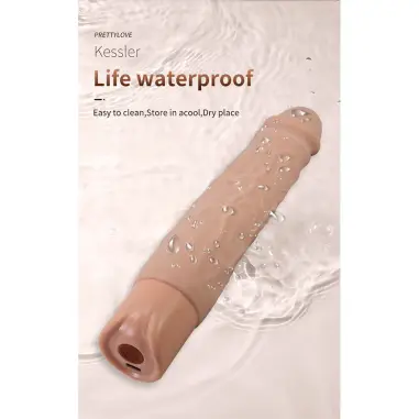 Kessler Dildo Vibrador Realista 10 Modos de Vibración
