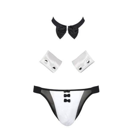 PASSION - 036 SLIP ALFROJO NEGRO S/M PASSION MEN