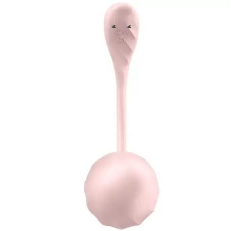 Ribbed Petal Estimulador Punto G Control Remoto Rosa APP