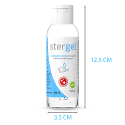 STERGEL - GEL HIDROALCOHÓLICO HIGIENIZANTE DE MANOS ALOE VERA 100ML STERGEL 2