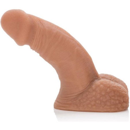 CALEXOTICS - PACKING PENIS PENE REALÍSTICO 14.5 CM MARRÓN CALEXOTICS