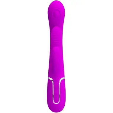 Shania Triple Vibrador Rabbit Multifunción Rosa - Recargable